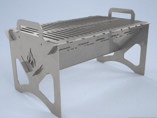 Portable Braai Stainless steel